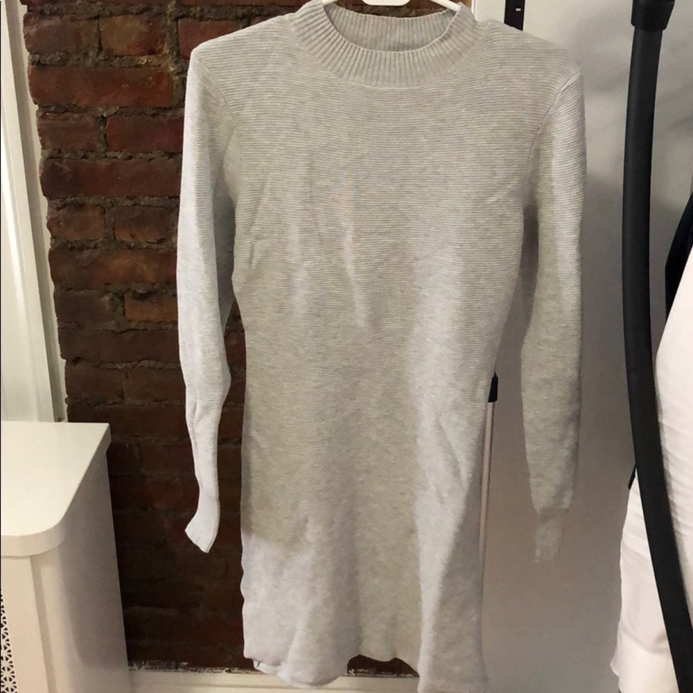Mink pink sweater dress